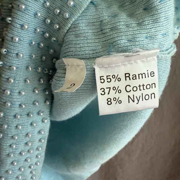 Vintage‎ The Promise Sequin Beaded Cami Mermaid Clubwear Mermaid Rave Top Sz XS - Picture 7 of 15